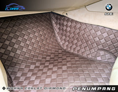 Iconnie Karpet BMW 528 2009-2016 Karpet 360 Peredam Lantai Mobil Nappa Leather