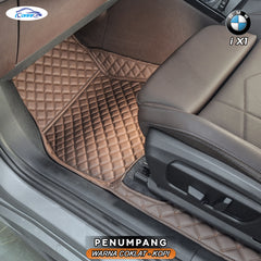 Iconnie Karpet BMW IX1 2022-2025 fullset Custom Made Car floor mat