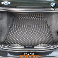 Iconnie Karpet BMW 520i 2010-2025 fullset Custom Made Car floor mat