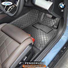 Iconnie Karpet BMW I5 2024-2025 fullset Custom Made Car floor mat