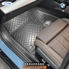 Iconnie Karpet BMW I5 2024-2025 fullset Custom Made Car floor mat