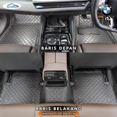 Iconnie Karpet BMW I5 2024-2025 fullset Custom Made Car floor mat