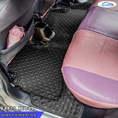 Iconnie Karpet Honda Brio Tahun 2011-2025 fullset Custom Made Car floor mat