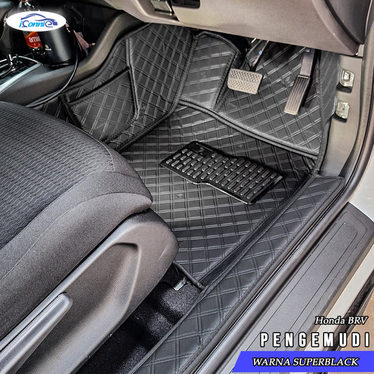 Iconnie Karpet Honda BRV Tahun 2016-2025 fullset Custom Made Car Floor Mat