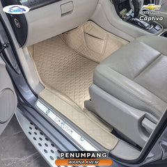 Iconnie Karpet Chevrolet Captiva 2016-2019 fullset Custom Made Car floor mat