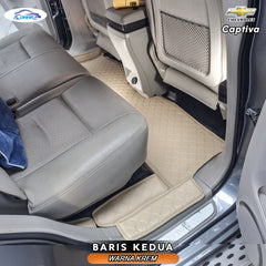 Iconnie Karpet Chevrolet Captiva 2016-2019 fullset Custom Made Car floor mat