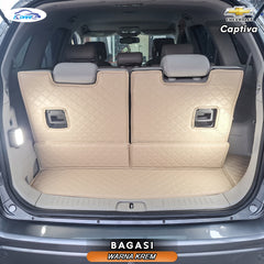 Iconnie Karpet Chevrolet Captiva 2016-2019 fullset Custom Made Car floor mat
