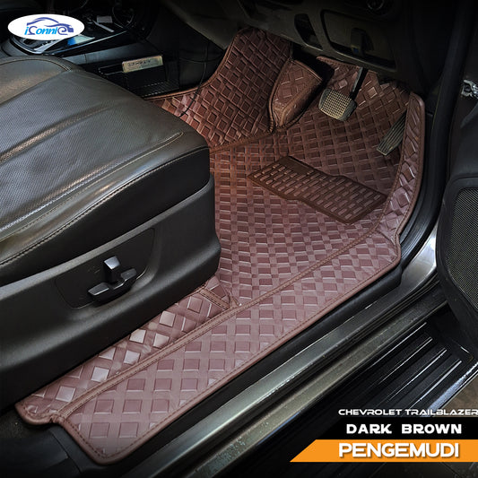 Iconnie Karpet Chevrolet Trailblezer 2014-2019 fullset Custom Made Car floor mat