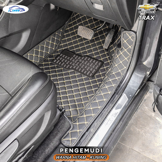 Iconnie Karpet Chevrolet Trax 2014-2019 fullset Custom Made Car floor mat