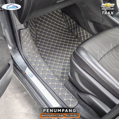 Iconnie Karpet Chevrolet Trax 2014-2019 fullset Custom Made Car floor mat