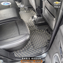 Iconnie Karpet Chevrolet Trax 2014-2019 fullset Custom Made Car floor mat