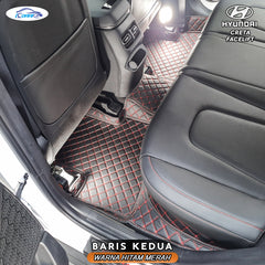 Iconnie Karpet Hyundai Creta 2022-2025 fullset Custom Made Car floor mat