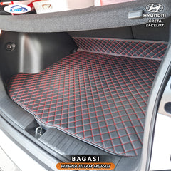 Iconnie Karpet Hyundai Creta 2022-2025 fullset Custom Made Car floor mat