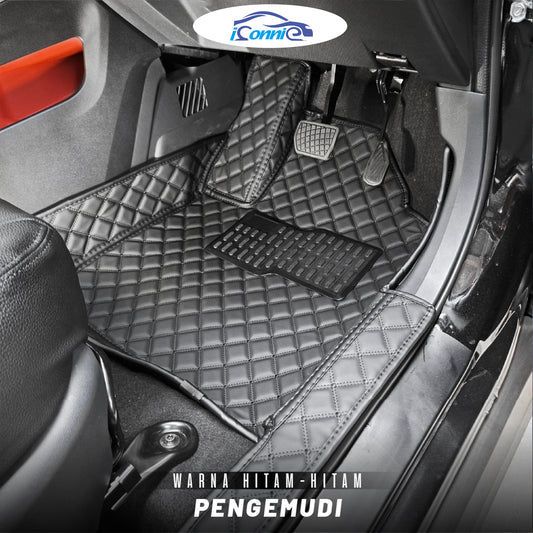 Iconnie Karpet Daihatsu Rocky 2021-2025 fullset Custom Made Car floor mat