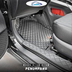 Iconnie Karpet Daihatsu Rocky 2021-2025 fullset Custom Made Car floor mat