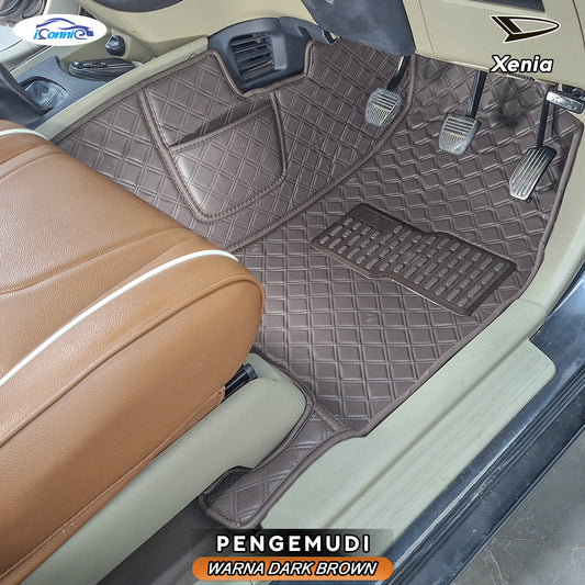 Iconnie Karpet Daihatsu Xenia 2008-2021 fullset Custom Made Car floor mat