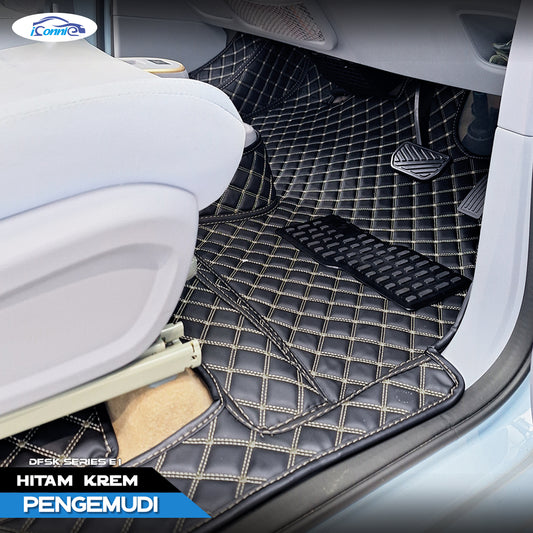 Iconnie Karpet DFSK SERES E1 2023-2025 fullset Custom Made Car floor mat