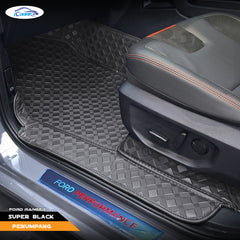 Iconnie Karpet Ford Ranger 2012-2025 fullset Custom Made Car floor mat