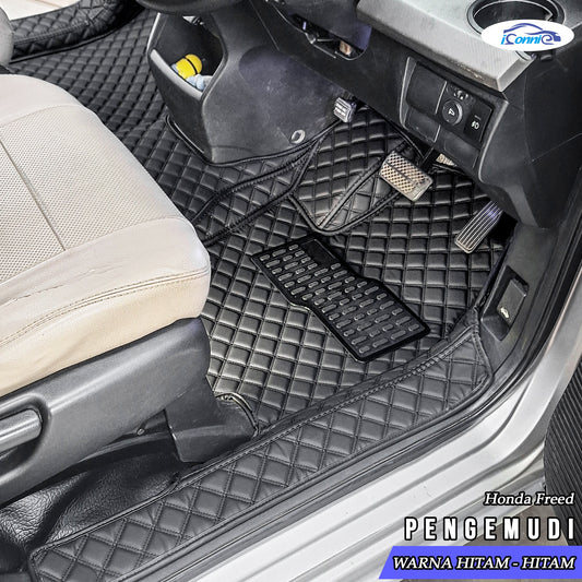Iconnie Karpet Honda Freed Premium Car Floor Mat
