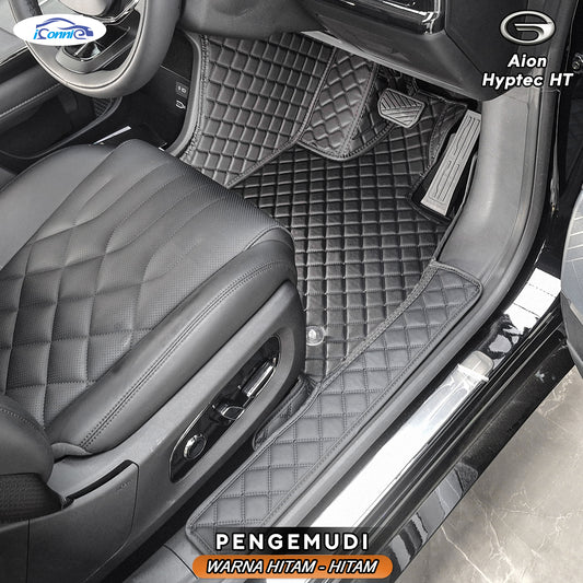 Iconnie Karpet GAC AION HYPTEC  fullset Custom Made Car floor mat