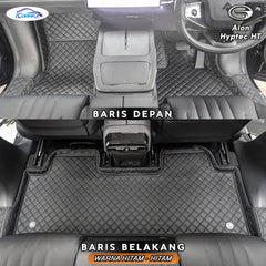 Iconnie Karpet GAC AION HYPTEC  fullset Custom Made Car floor mat