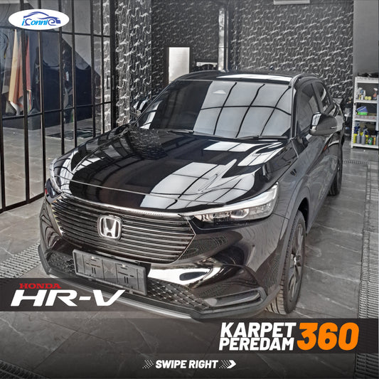 Iconnie Karpet Honda HRV Karpet 360 Peredam Lantai Mobil Nappa Leather