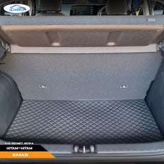 Iconnie Karpet Kia Sonet 2020-2025 fullset Custom Made Car floor mat