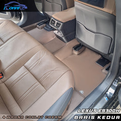 Iconnie Karpet Lexus ES300h Karpet 360 Peredam Lantai Mobil Nappa Leather
