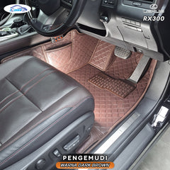 Iconnie Karpet Lexus RX300 2016-2023 fullset Custom Made Car floor mat