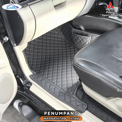 Iconnie Carmats Mitsubishi Pajero tahun 2008-2025 Custom Made Car Floor mat