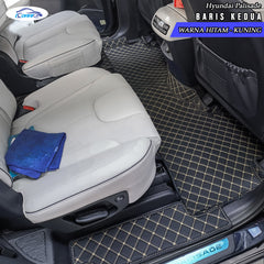 Iconnie Karpet Hyundai Palisade 2021-2025 fullset Custom Made Car floor mat