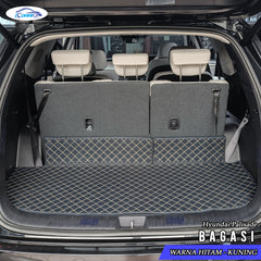 Iconnie Karpet Hyundai Palisade 2021-2025 fullset Custom Made Car floor mat