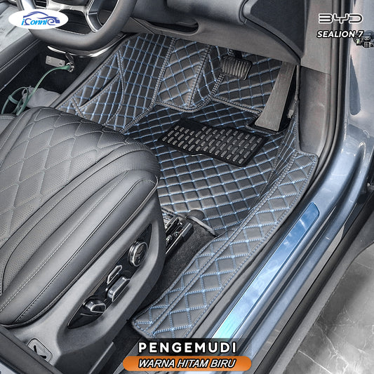 Iconnie Karpet BYD Sealion7 fullset Custom Made Car floor mat