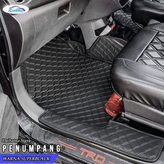 Iconnie Karpet Daihatsu Sigra 2016-2025 fullset Custom Made Car floor mat