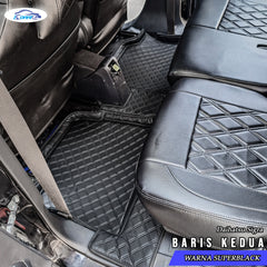 Iconnie Karpet Daihatsu Sigra 2016-2025 fullset Custom Made Car floor mat