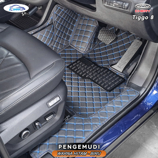 Iconnie Karpet Chery Tiggo 8 fullset Custom Made Car floor mat
