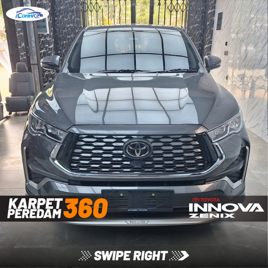 Iconnie Karpet Innova Zenix  Karpet 360 Peredam Lantai Mobil Nappa Leather